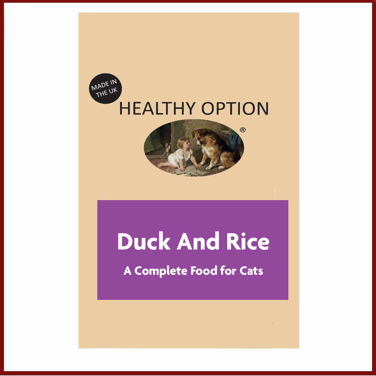 Healthy Option Duck Cat 2kg