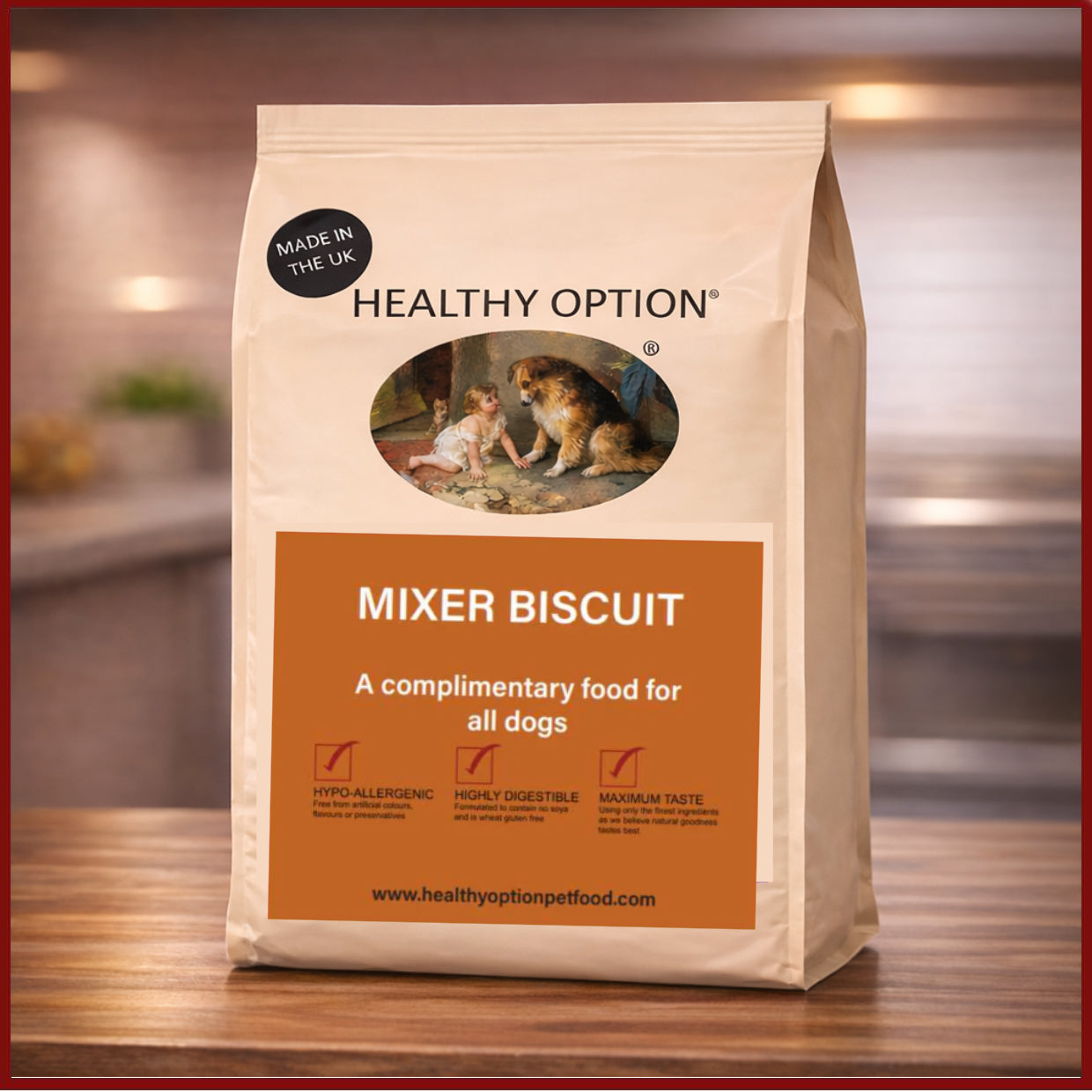Healthy Option Wheat Gluten Free Mixer
