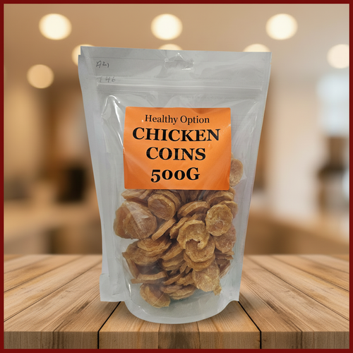 Healthy Option Chicken Coins 500G