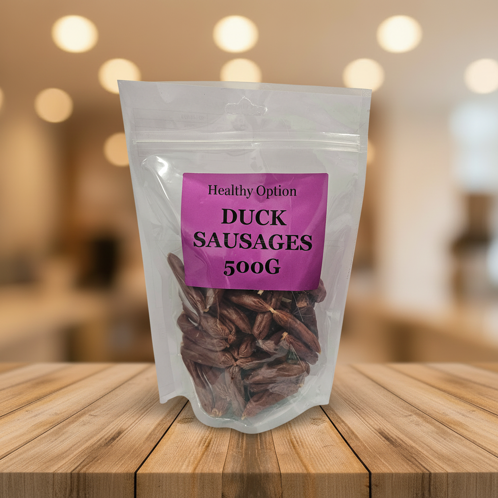 Healthy Option Duck Sausages 500G