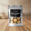Healthy Option Teeth & Gum - Wooden Background