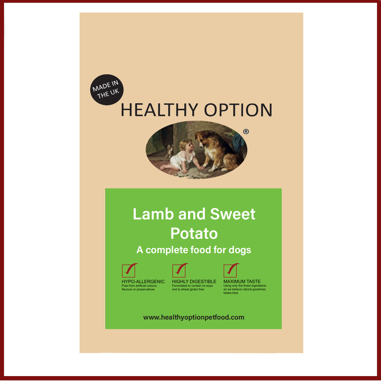Healthy Option Lamb & Sweet Potato Grain Free