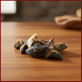 Meat Filled Hoof - Wooden Background