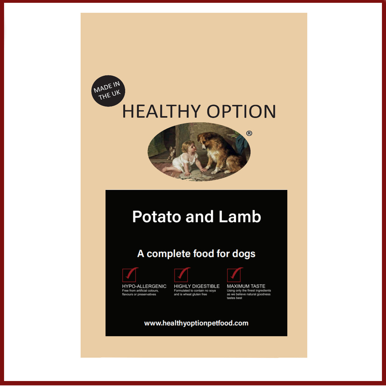 Healthy Option Potato & Lamb Grain Free