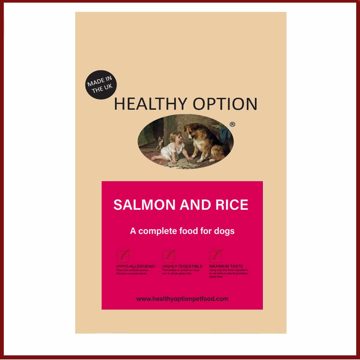 Healthy Option Salmon & Rice