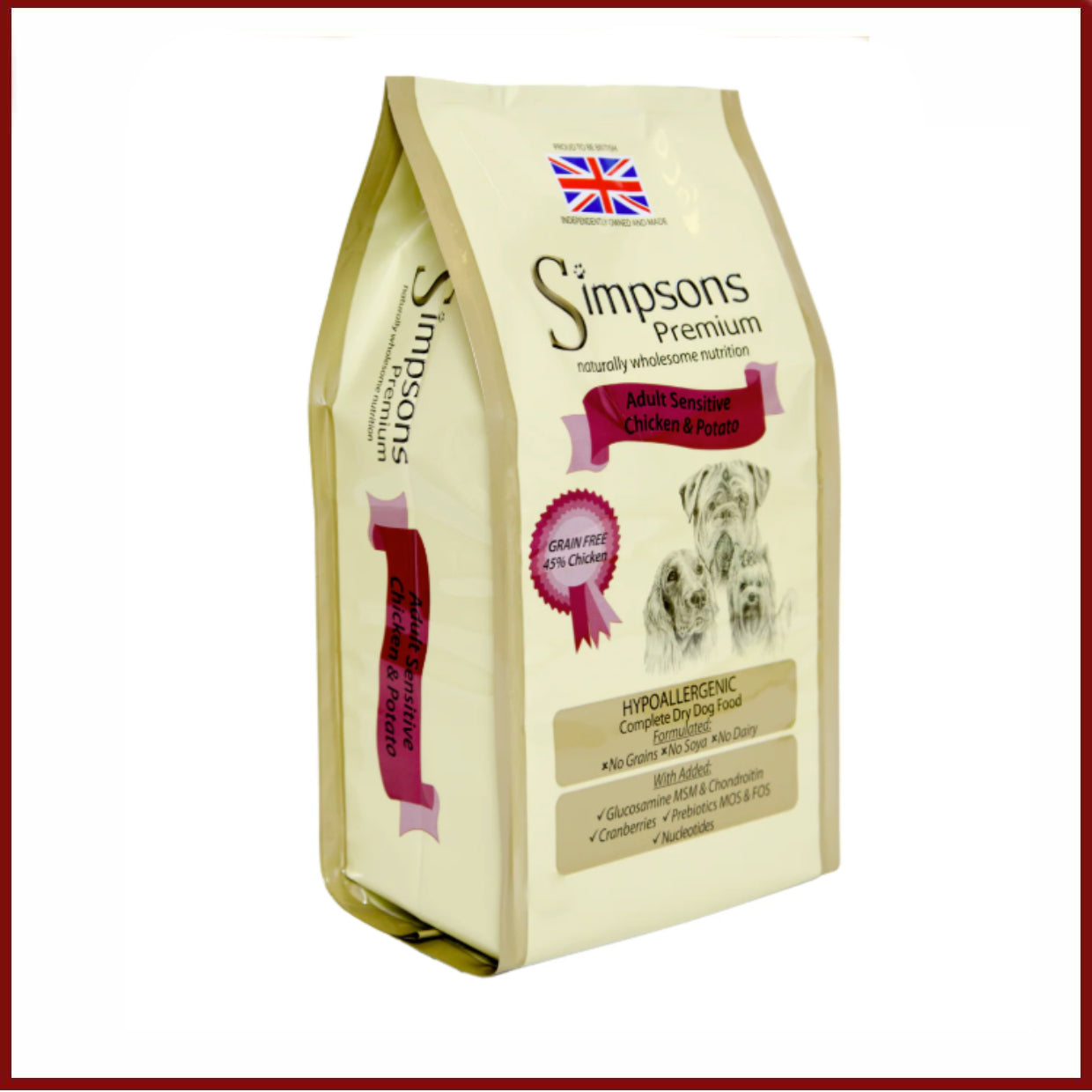 Simpsons Chicken & Potato 12kg